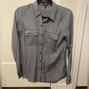 S Express City Shirt Striped Button-up